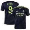 Maillot de Supporter Real Madrid BENZEMA 9 Troisième 22-23 Pour Homme